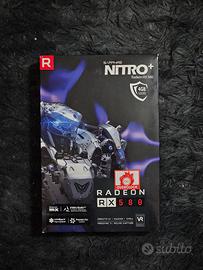 Scheda Video Gaming Sapphire RX 580 4GB Nitro+