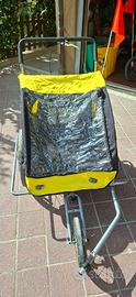 rimorchio/passeggino  per bici SAMAX 2 posti