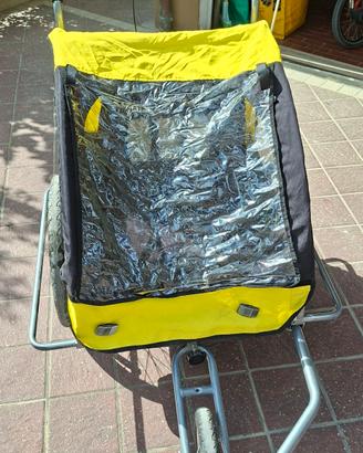 rimorchio/passeggino  per bici SAMAX 2 posti