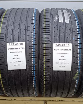 4 GOMME 245 45 18 CONTINENTAL RIF3430