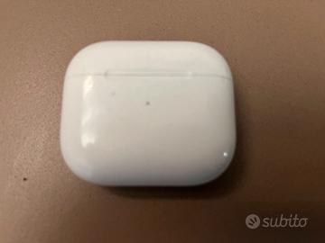 Apple Auricolari Airpods3 2022 +custodia Ric.light