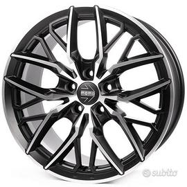 Cerchi in lega Momo SPIDER Nero diam. 8,5X19 5X112