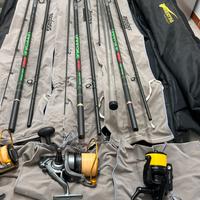 Set canne da surfcasting