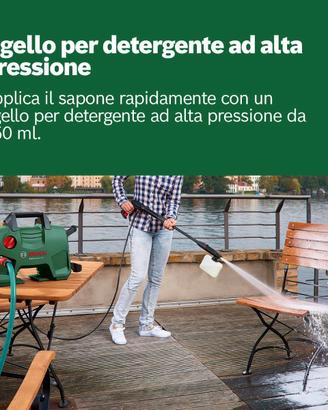 Idropulitrice Alta Pressione 1500W 350L h