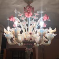 LAMPADARIO IN VETRO DI MURANO