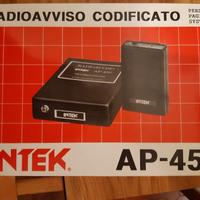 Radioavviso codificato Intek AP-450