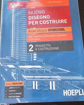 Nuovo  disegno per costruire  libro seconda superi