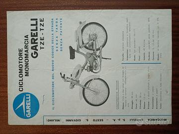 GARELLI  ciclomotore TZE TZE – volantino
