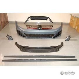 Kit estetico Vw Golf 7 3/5P Look GTI 2 Uscite