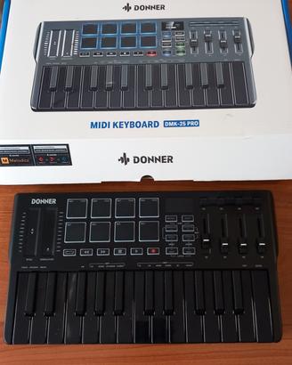 Donner Midi Keyboard DMK-25 PRO