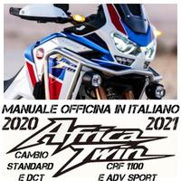 Manuale Officina Honda Africa Twin 1100 2020-2021