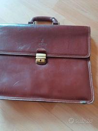 Borsa porta documenti in pelle