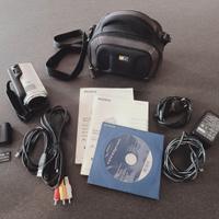 Videocamera Sony DCR-SR37E con custodia