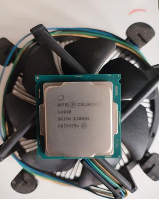 9° Intel Celeron G4930 3,2 GHz 1151 + dissipatore