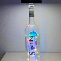 Lampada da tavolo Led Bottiglia sagatiba