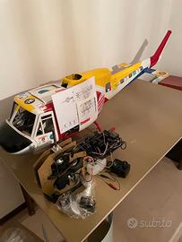 Elicottero meccanico a scoppio