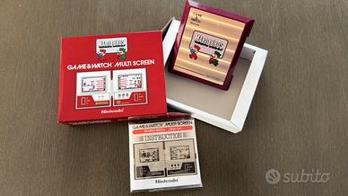 Nintendo Game & Watch Mario Bros. Multi Screen