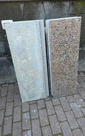 granito rosa lastre di marmo per scale fai da te