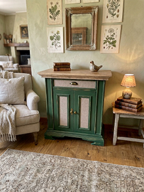Mobiletto Credenza Country Verde
