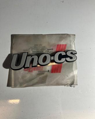 STEMMA LOGO FIAT UNO CS-5994151-NUOVO ORIGINALE