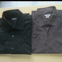 Set 2 camicia Sorbino nero Mastai Ferretti marrone