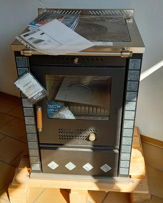 Stufa-Cucina a legna "Rizzoli" S80 con forno