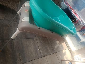 OKBABY cavalletto e Vaschetta Bagnetto del Neonato