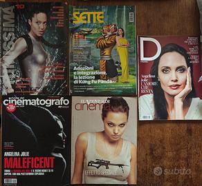 ANGELINA JOLIE copertine riviste interviste