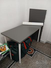 Scrivania ikea grigio