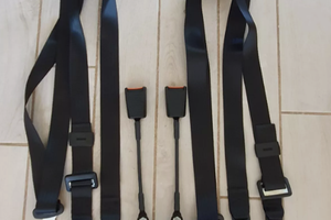 Cinture di sicurezza statiche ant. Fiat 500 epoca