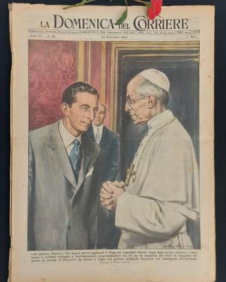 La Domenica del Corriere 27 settembre 1953  Coppi