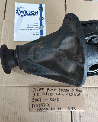 Differenziale Post Isuzu D-Max 3.0 DITD 4X4 D3357X