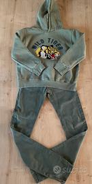 Set Zara felpa e jeans taglia 11/12 anni.