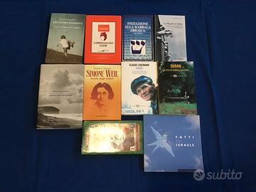 Lotto libri cultura ebraica #4