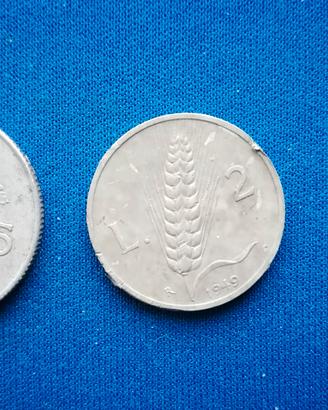 3 monete in LIRE