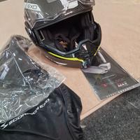 casco modulare in carbonio nuovo