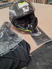 casco modulare in carbonio nuovo