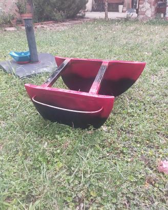 barchetta divergente pesca