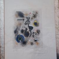 quadro grafica acquaforte Joan Miró H.C.