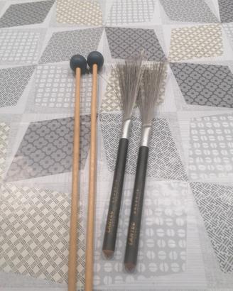 bacchette per batteria e percussioni 