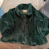 Pelliciotto sintetico Verde bottiglia