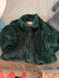 Pelliciotto sintetico Verde bottiglia