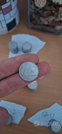 Lotto 150 monete 10 Lire Annate Rare 53/54/55