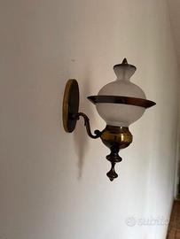 Coppia applique vintage anni ’50/’60 in ottone