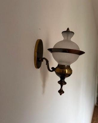 Coppia applique vintage anni ’50/’60 in ottone