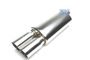 SCARICO UNIVERSALE IN ACCIAIO INOX A DOPPIA USCITA