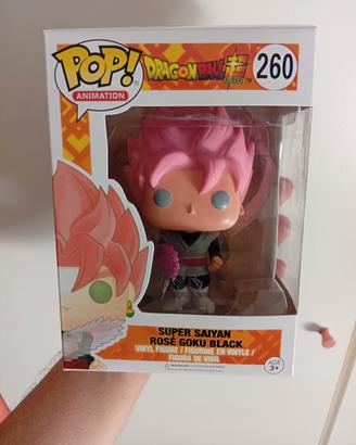 funko pop black goku super saiyan rose' dragon bal