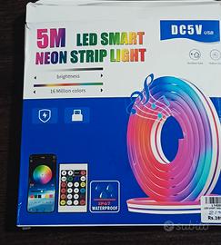 nuovo led strip 5m controlla con app