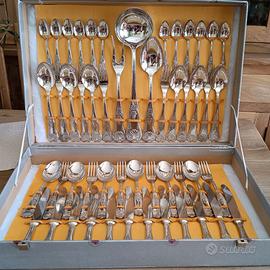 Servizio Posate Vintage placcato Argento