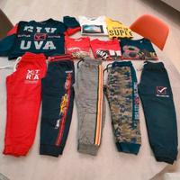 Abbigliamento sportivo bambino da 2-3 a 5-6 anni